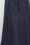 BASERANGE 25 Autumn/Winter ARTHUR Skirt France BAS-SSASK-DE-AU25-RECYCLED INDIGO